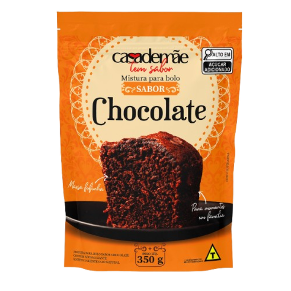 MISTURA BOLO CASA DE MÃE 350G CHOCOLATE