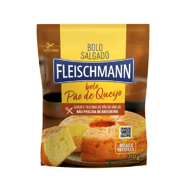 MISTURA PARA BOLO FLEISCHMANN 310G PÃO DE QUEIJO