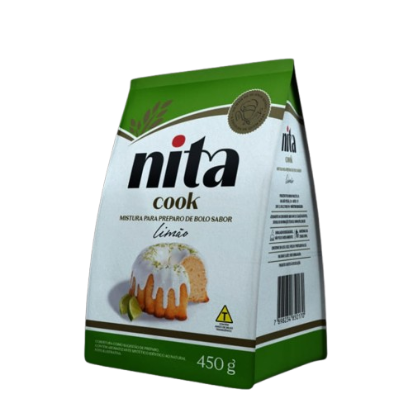 MISTURA PARA BOLO NITA 450G LIMÃO