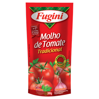 MOLHO DE TOMATE FUGINI 300G SC TRADICIONAL