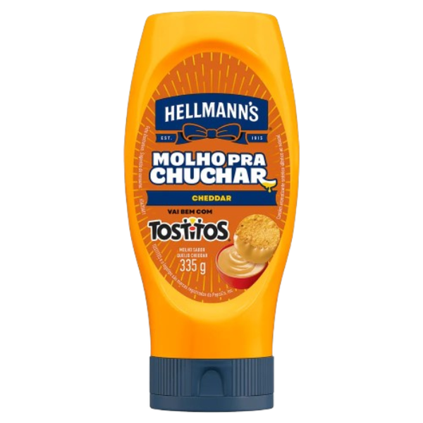 MOLHO HELLMANNS 335G CHUCHAR QUEIJO CHEDDAR