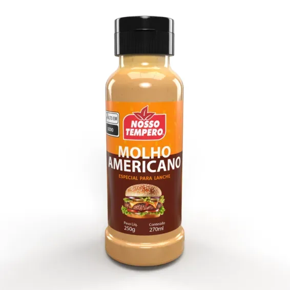 MOLHO NOSSO TEMPERO 270G AMERICANO