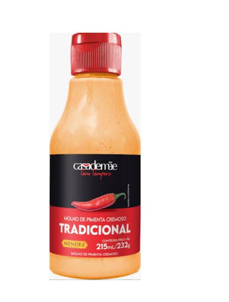 MOLHO PIMENTA CASA DE MÃE 215ML CREMOSO TRADICIONAL