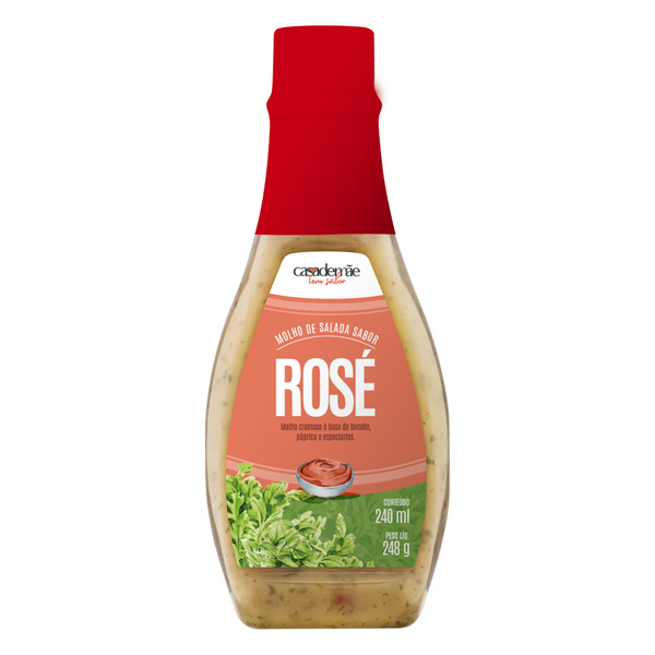 MOLHO SALADA CASA DE MÃE 240ML ROSÉ