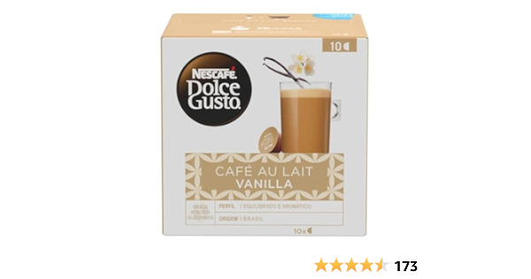 NESCAFÉ DOLCE GUSTO 100G C/10 AU LAIT VANILLA