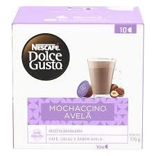 NESCAFÉ DOLCE GUSTO 170G C/10 MOCHACCINO AVELÃ