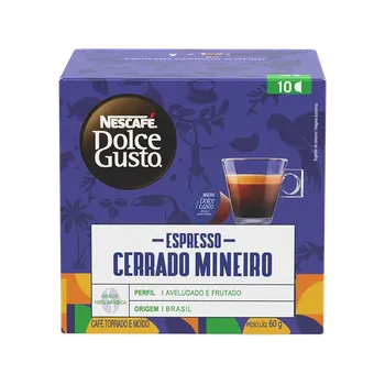 NESCAFÉ DOLCE GUSTO 60G C/10. CERRADO MINEIRO