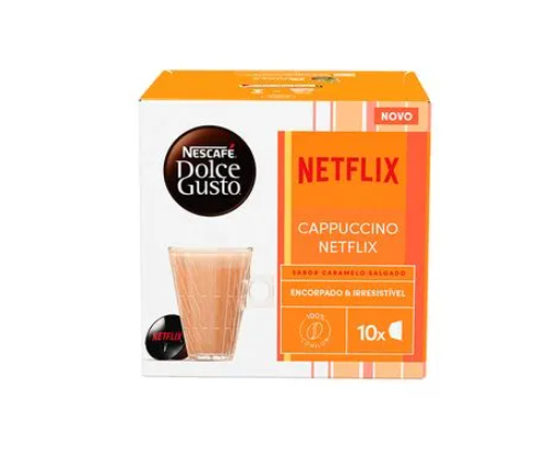 NESCAFÉ DOLCE GUSTO 175G C/10 CAPPUCCINO NETFLIX