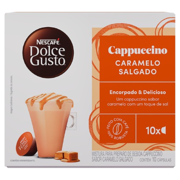 NESCAFE DOLCE GUSTO 175G C/10 CARAMELO SALGADO