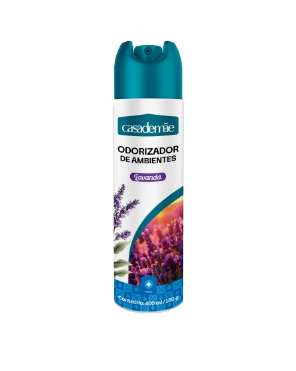 ODORIZADOR AMBIENTE CASA DE MÃE 400ML LAVANDA