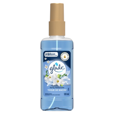 ODORIZADOR GLADE 120ML SPRAY TOQUE MACIEZ