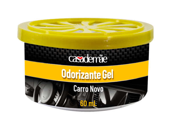 ODORIZANTE CASA DE MÃE 60G GEL CARRO NOVO