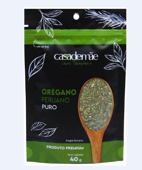 ORÉGANO CASA DE MÃE 40G POUCH PERUANO