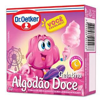 PÓ GELATINA OETKER 20G ALGODÃO DOCE