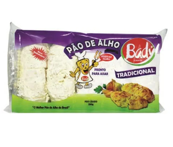 PÃO DE ALHO BADY 330G TRADICIONAL