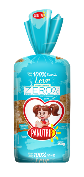 PÃO PANUTRIR 350G ZERO CENTEIO