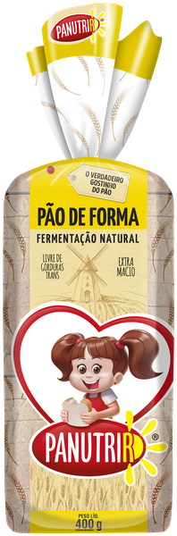 PÃO PANUTRIR 400G FORMA