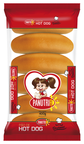 PÃO PANUTRIR 400G HOT DOG