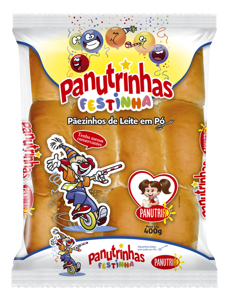 PÃO PANUTRIR 400G PANUTRINHAS