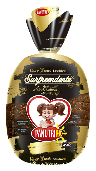 PÃO PANUTRIR 450G SURPREENDENTE
