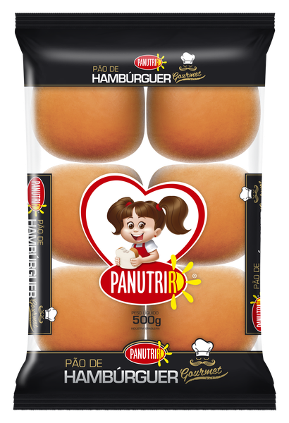 PÃO PANUTRIR 500G HAMBÚRGUER GOURMET