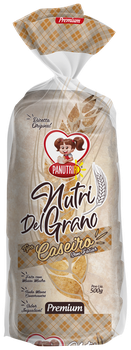 PÃO PANUTRIR 500G NUTRI DEL GRANO CASEIRO