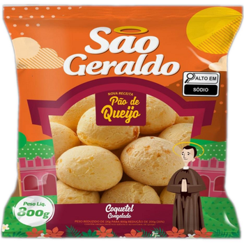 PÃO QUEIJO SÃO GERALDO 800G COQUETEL