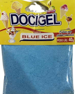 PÓ SORVETE DOCIGEL 40G BLUE ICE