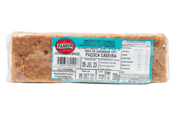 PAÇOCA PASSIN 360G CASEIRA