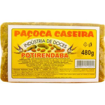 PAÇOCA POTIRENDABA 480G CASEIRA