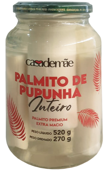 PALMITO CASA DE MÃE 270G PUPUNHA