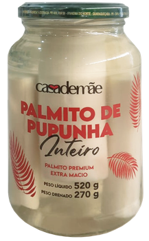 PALMITO CASA DE MÃE 270G PUPUNHA