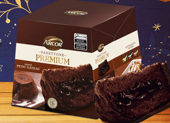 PANETTONE ARCOR 430G RECHEADO PETIT GATEAU