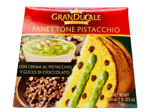 PANETTONE GRANDUCALE 750G RECHEADO PISTACHE