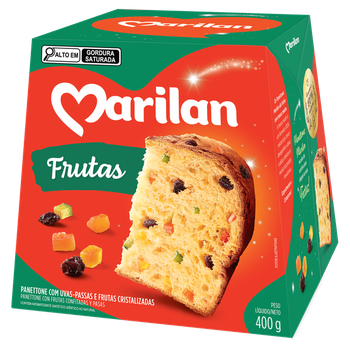 PANETTONE MARILAN 400G FRUTAS
