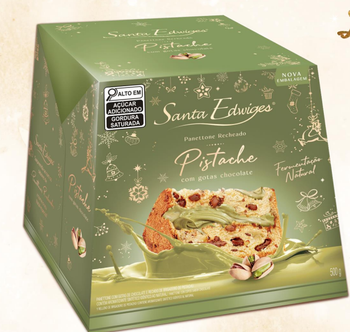 PANETTONE SANTA EDWIGES 500G PREMIUM PISTACHE