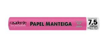 PAPEL MANTEIGA CASA DE MÃE 30CMX7,5M