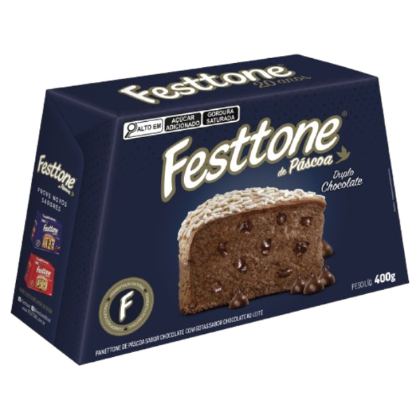 PASCOATTONE FESTTONE 400G DUPLO CHOCOLATE