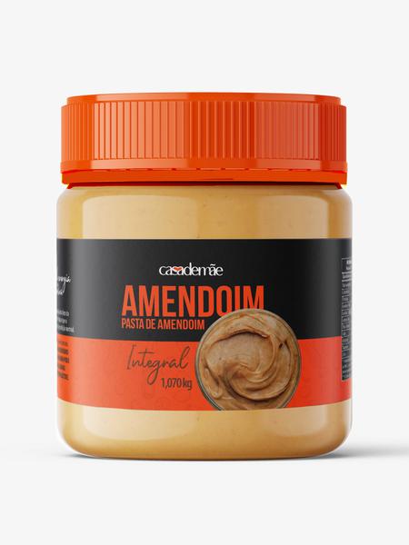 PASTA DE AMENDOIM CASA DE MÃE 1,07KG INTEGRAL