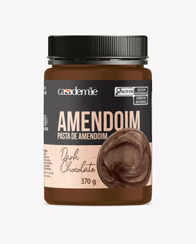 PASTA AMENDOIM CASA DE MÃE 370G DARK