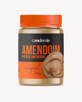 PASTA DE AMENDOIM CASA DE MÃE 370G INTEGRAL