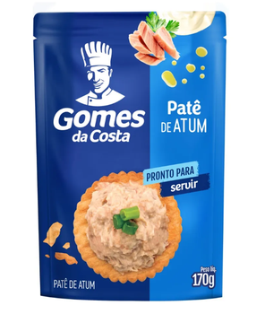 PATÊ GOMES DA COSTA 170G SC ATUM