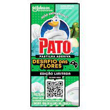 PATO PASTILHA ADESIVA C/3 DESAFIO DAS FLORES