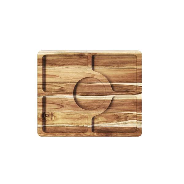 PETISQUEIRA STOLF 28X23CM RETANGULAR C/5 DIVISÕES