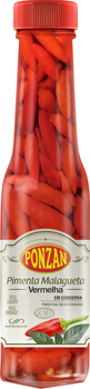 PIMENTA PONZAN 180G MALAGUETA VERMELHA