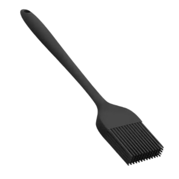 PINCEL CASA DE MÃE 30X3,5CM SILICONE PRETO