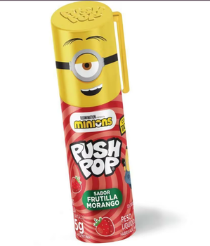 PIRULITO PUSH POP 14G MINIONS