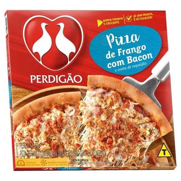 PIZZA PERDIGÃO 460G FRANGO/BACON/REQUEIJÃO