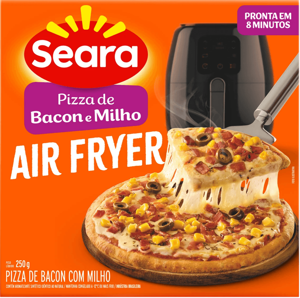 PIZZA SEARA AIR FRYER 250G BACON