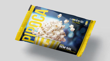 POP CORN CASA DE MÃE 100G NATURAL